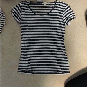 Short sleeve striped tee
